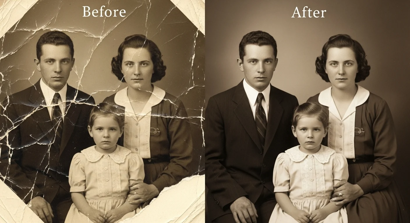 How to Restore and Enhance Old Photos With AI