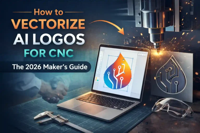 How to Vectorize AI Logos For CNC: The 2026 Maker’s Guide