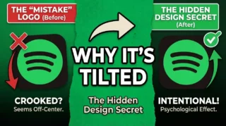Why is the Spotify Logo Crooked? (The Hidden Design Secret)