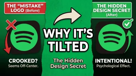 Why is the Spotify Logo Crooked? (The Hidden Design Secret)