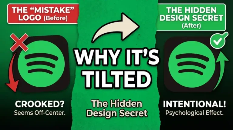 Why is the Spotify Logo Crooked? (The Hidden Design Secret)