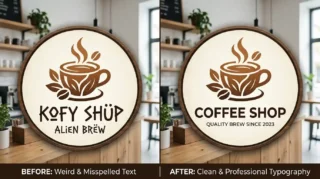How to Fix Misspelled Text in an AI Generated Logo (Quick Guide)