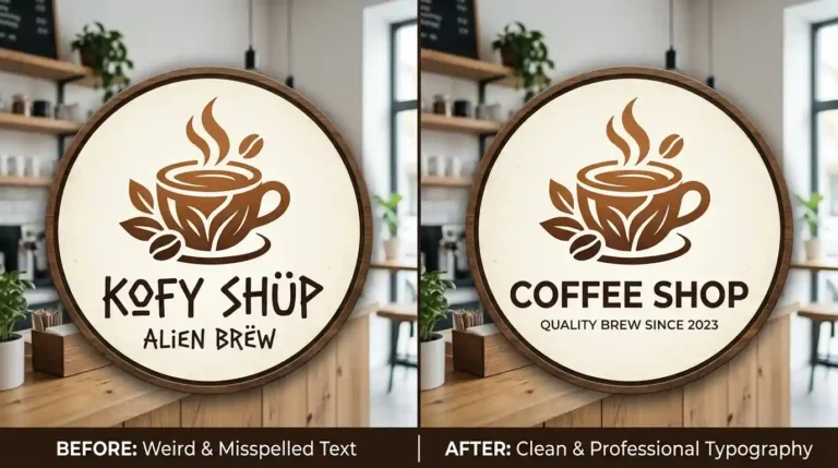 How to Fix Misspelled Text in an AI Generated Logo (Quick Guide)