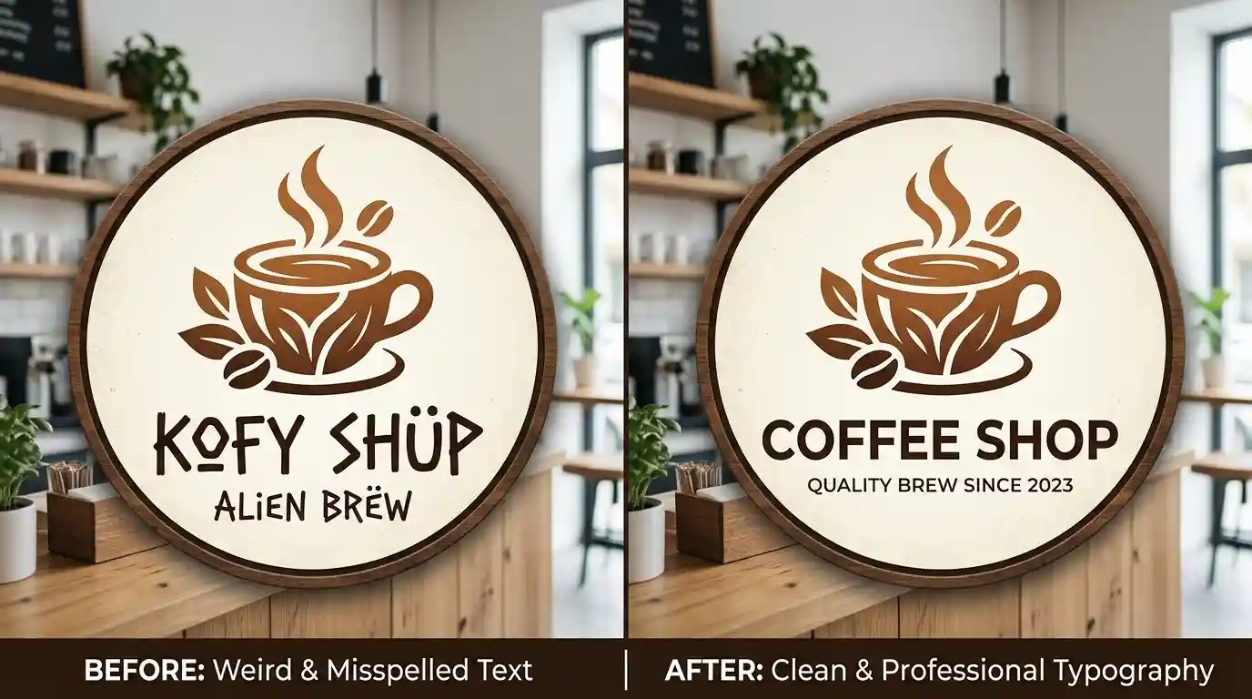 How to Fix Misspelled Text in an AI Generated Logo (Quick Guide)