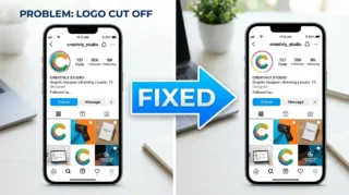 How to Fit a Logo in a Circle Profile Picture (Without It Getting Cut Off!)