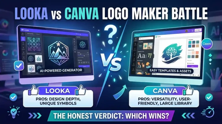 Looka vs Canva Logo Maker (2026): I Tested Both – Here’s the Honest Verdict