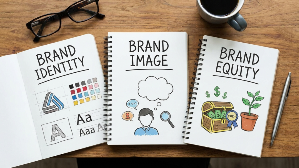 Differences Between Differences Between Brand Identity, Image, and Equity