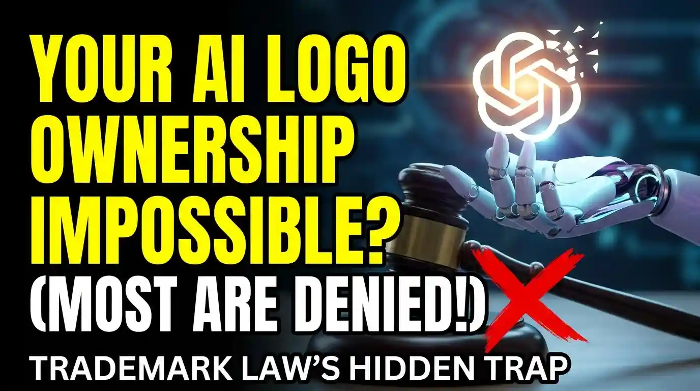 Why You Cannot Trademark Most AI-Generated Logos